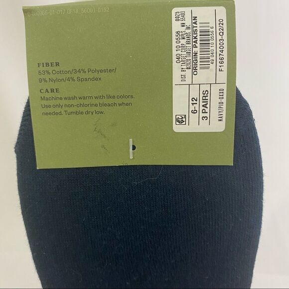 Goodfellow & Co Men’s 3 Pack Liner Socks - Picture 3 of 4